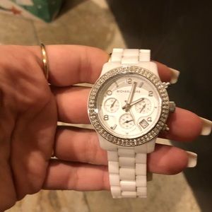 Women’s ceramic Michael kors watch